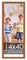 Panoramic Slim Profile Brown Picture Frame - UV Acrylic, Foam Board Backing, Hanging Hardware